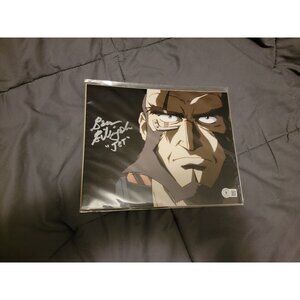 BAM BOX AMIME BEAU BILLINGSLEA "JET"  COWBOY BEEBOP AUTOGRAPH BECKETT CERTIFIED
